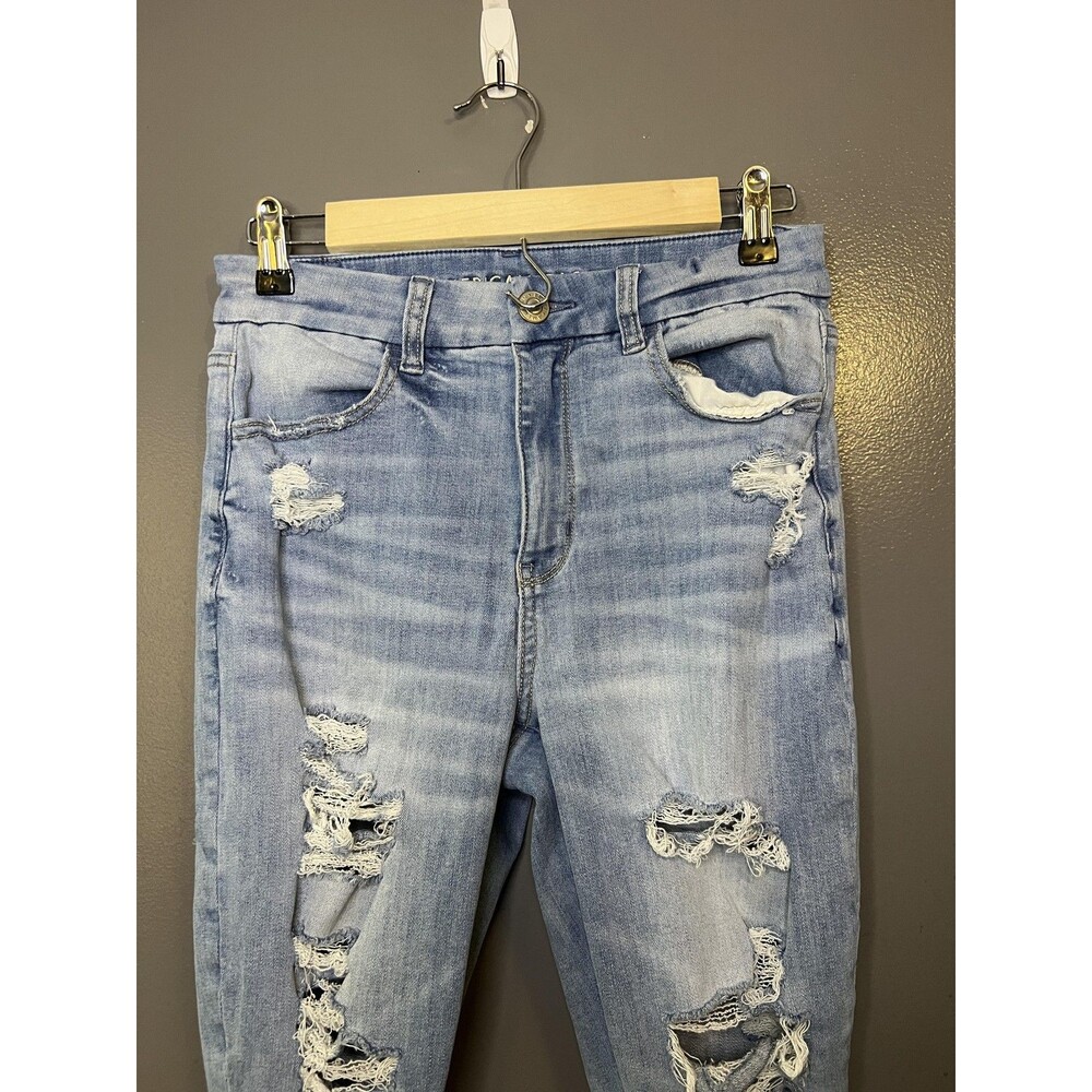 American Eagle Outfitters Curvy High Rise Jegging Jeans Womens 6 Distressed